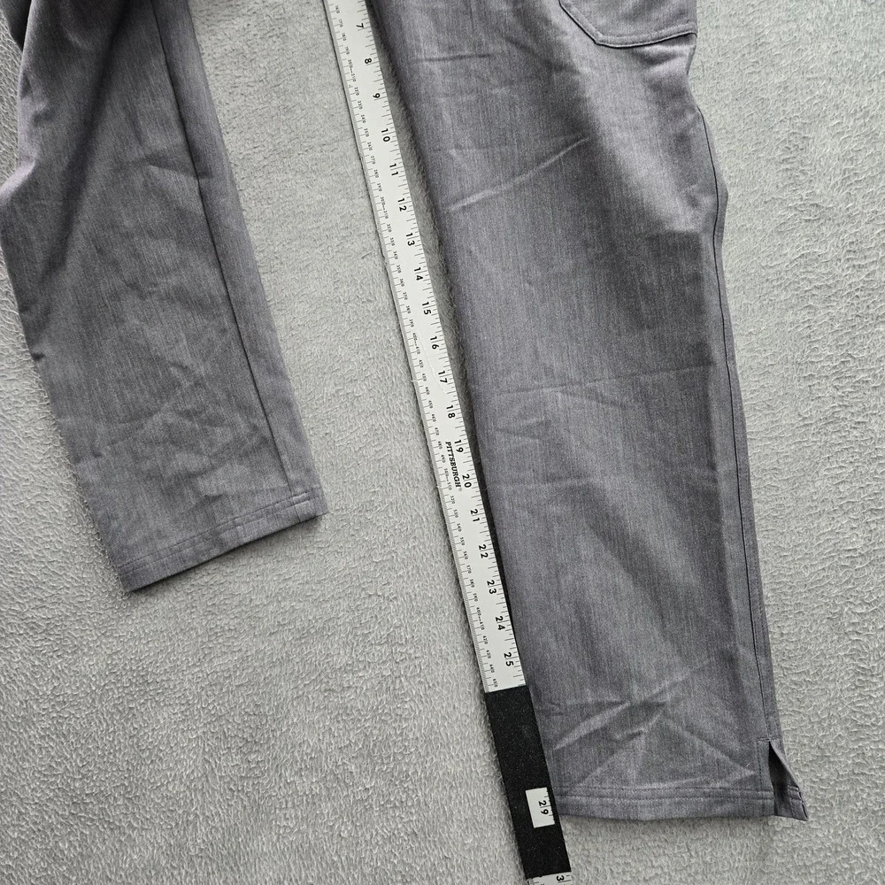 FIGS Women Scrub Pants S Gray Jogger Activewear Zipper PO#1569 29